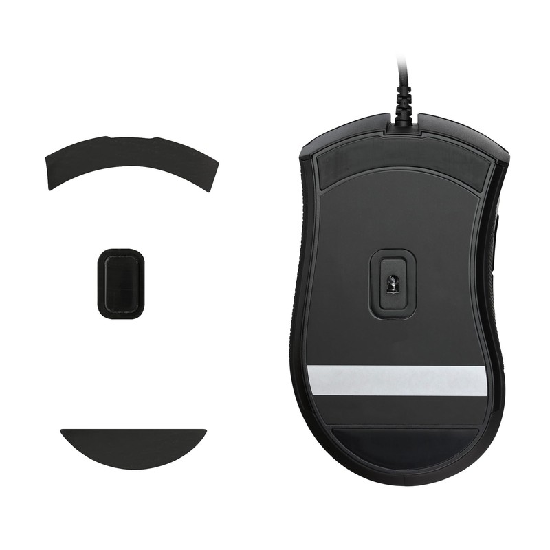 kwmobile Mouse Feet Replacement Compatible with Razer DeathAdder Elite Computer