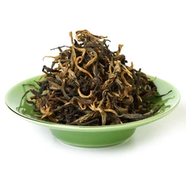 GOARTEA 4Pcs 250g / Total 35.2oz Premium Yunnan Black Tea Bags - Fengqing Dian Hong Dianhong Loose Leaf Chinese Black Tea