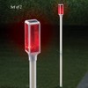 Collections Etc Solar Driveway Marker Lights - Set of 2
