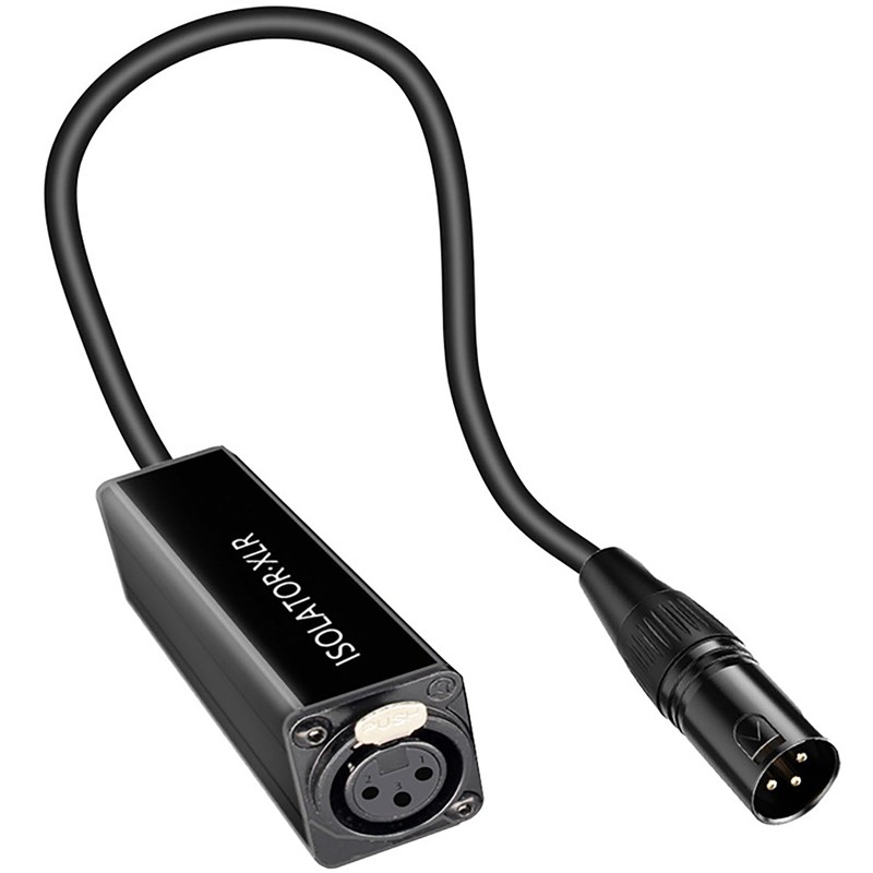 tunghey XLR Ground Loop Isolator Hu-m Eliminator for Home Stereo