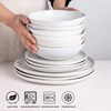AmorArc Ceramic Cereal Bowls Set of 6, 24 oz Handmade