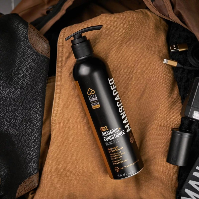 Manscaped Champú Y Acondicionador 2 En 1 Ultra Premium Para