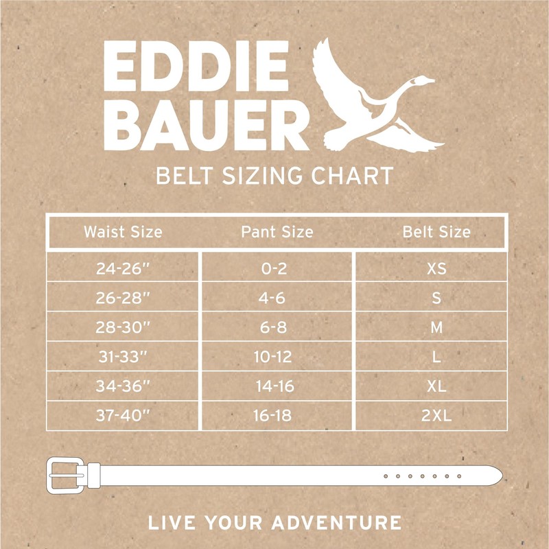 Eddie Bauer Women's Cascade Woven Belt with Metal Buckle, Navy,