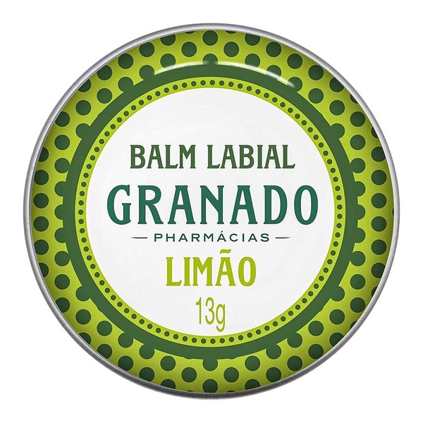 Granado - Linha Frutas - Balm Labial Limao 13 Gr - (Granado - Fruit Collection - Lemon Lip Balm Net 0.45 Oz)