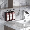NICEME 1 x 300ml Plastic Soap Dispenser, Plastic Shampoo Dispenser