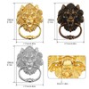 HOJLKLD 156 mm/6 Inch Lion Head Knocker, Classical Decorative Front