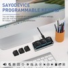Mini 3-Key Copy Paste Programmable Keyboard Hotswappable Mechanical Switch