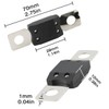 MEGA AMG Hight Current Fuses 3Pcs, 400Amp Bolt Mount High