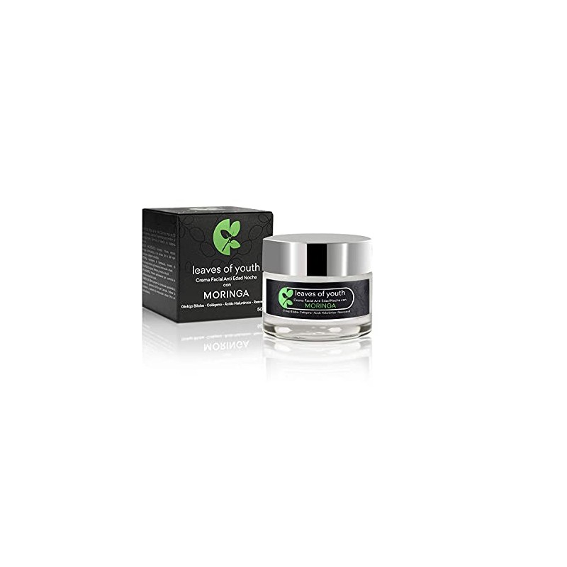 Crema Facial Noche Antiarrugas Antienvejecimiento Antioxidante Hidratación Profunda Ácido Hialuronico