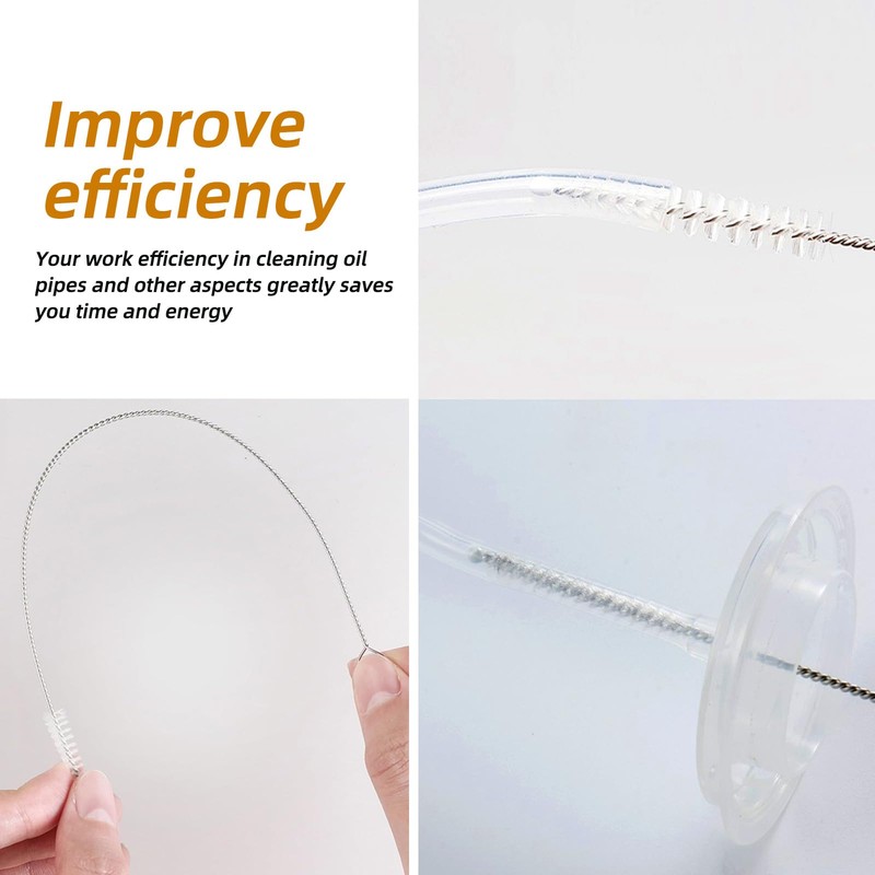 4 Pieces Feeding Tube Brushes, Cleaning Brushes, 32 Inches Long