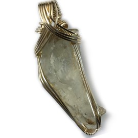 Tektite Libyan Desert Glass Necklace Pendant 14K Gold Filled Genuine Ancient Fragment Eastern Libya 3LGG