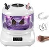 Makeup Brush Cleaning Bowl, Compact Lightweight Accessory for Travel and