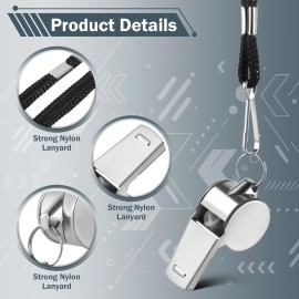 Unbranded Whistle, Whistle for Coaches, Stainless Steel Whistles Coach 3 PCS