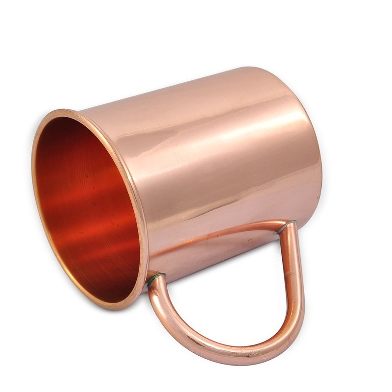 Stylla London Moscow Mule Mugs, Copper, 7.24 x 7.24 x