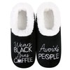 Snoozies Pairables Sherpa-lined Slipper Socks - Fuzzy and Cute Slippers