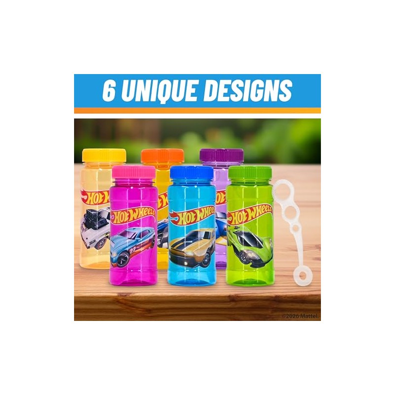 Hot Wheels™ 6 Pack Bubble Solution Set
