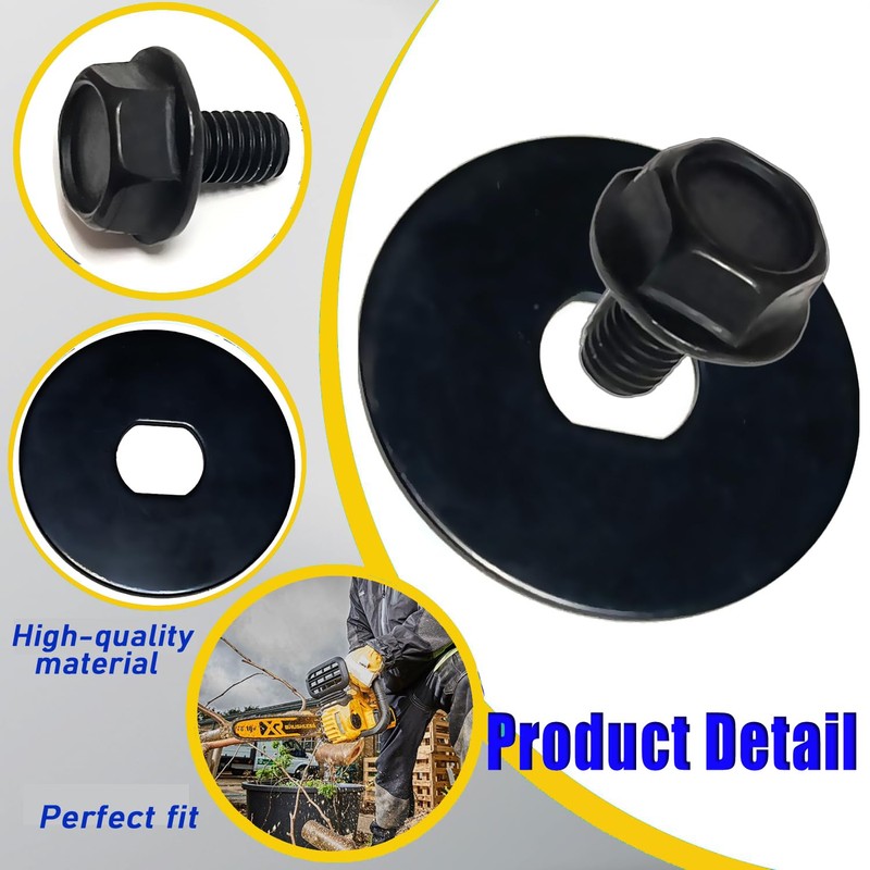 90639221 90618229 Chainsaw Bolt Washer Kit Replacement for DeWalt Chainsaw