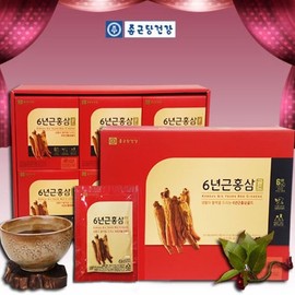 종근당건강 6년근홍삼골드(80ml X 60포) Jonggeun Health 6-Year-Old Red Ginseng Gold (80ml X 60 Packs)