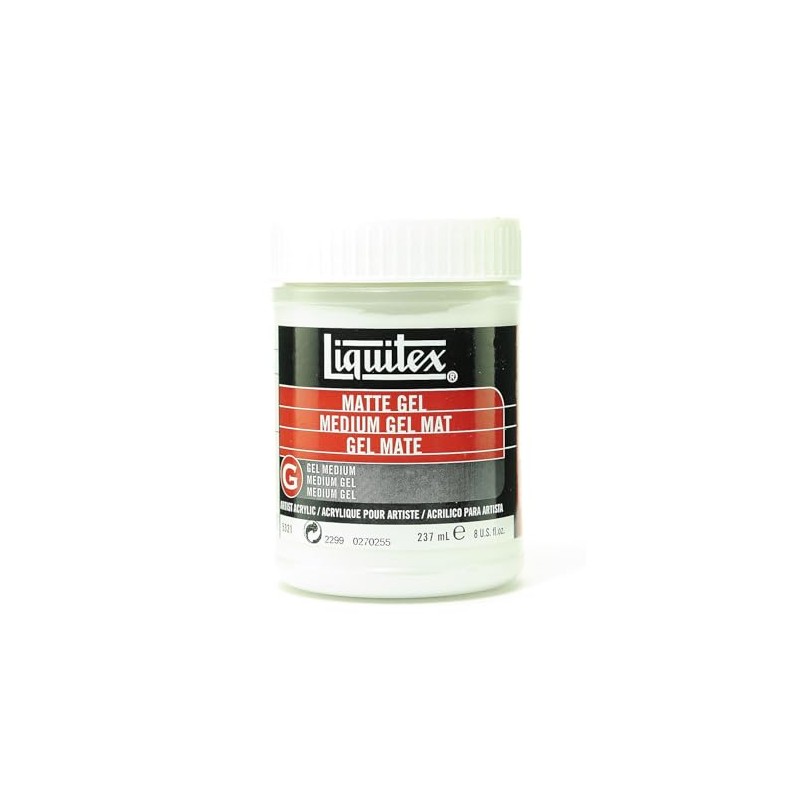 Liquitex Gel Brillante Mate, 8-0z