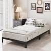 Lutown-Teen 5 Inch Low Twin Bed Frames with Rounded Corner