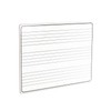 Dry Erase Music Staff White Board, Single Sided 9 x