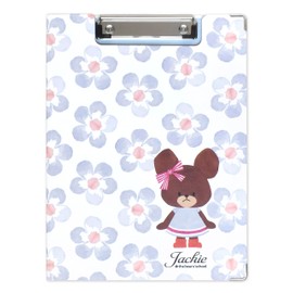Bear School Clipboard Flower Works White/Blue [ST-ZKU0029]