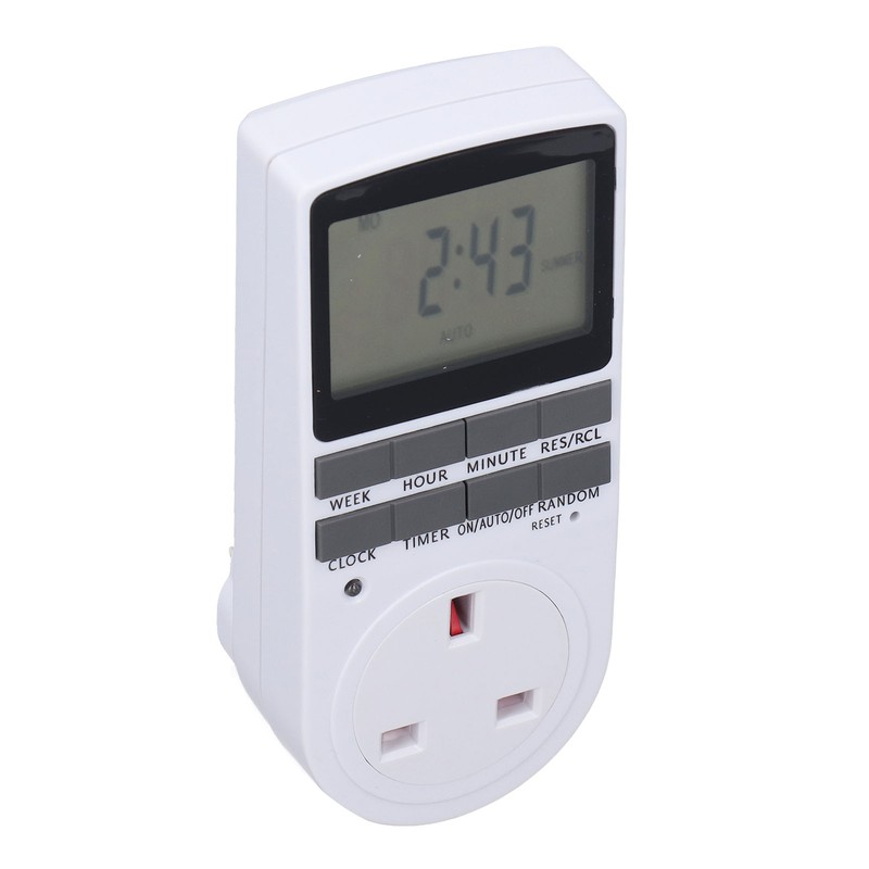 Timer Outlet Digital Intelligent Energy Saving Flame Retardant High Power