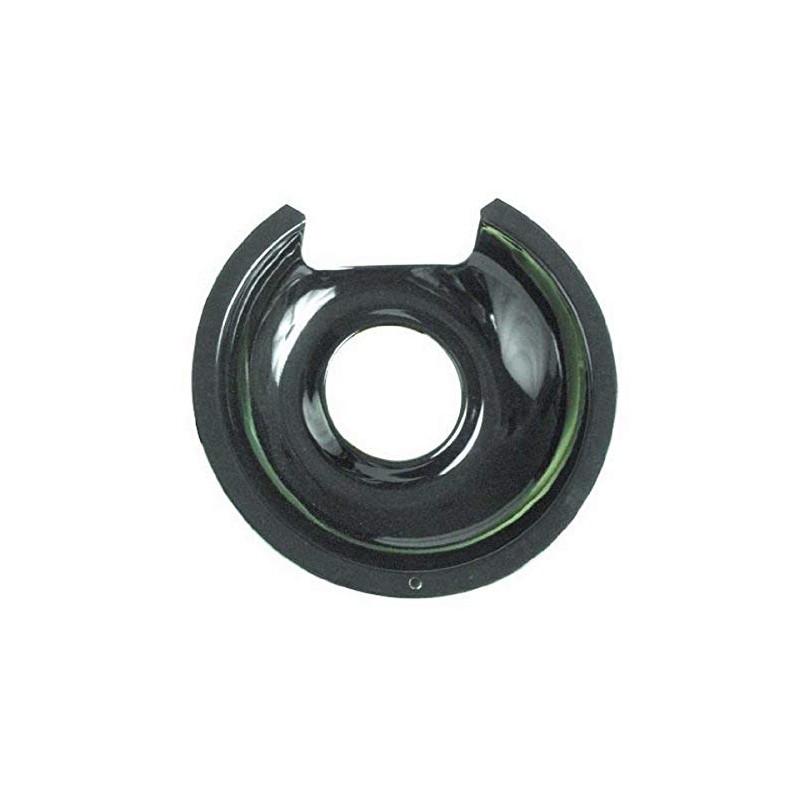 Camco 00543 6" GE/Hotpoint Hinge Reflector Pan (Black)