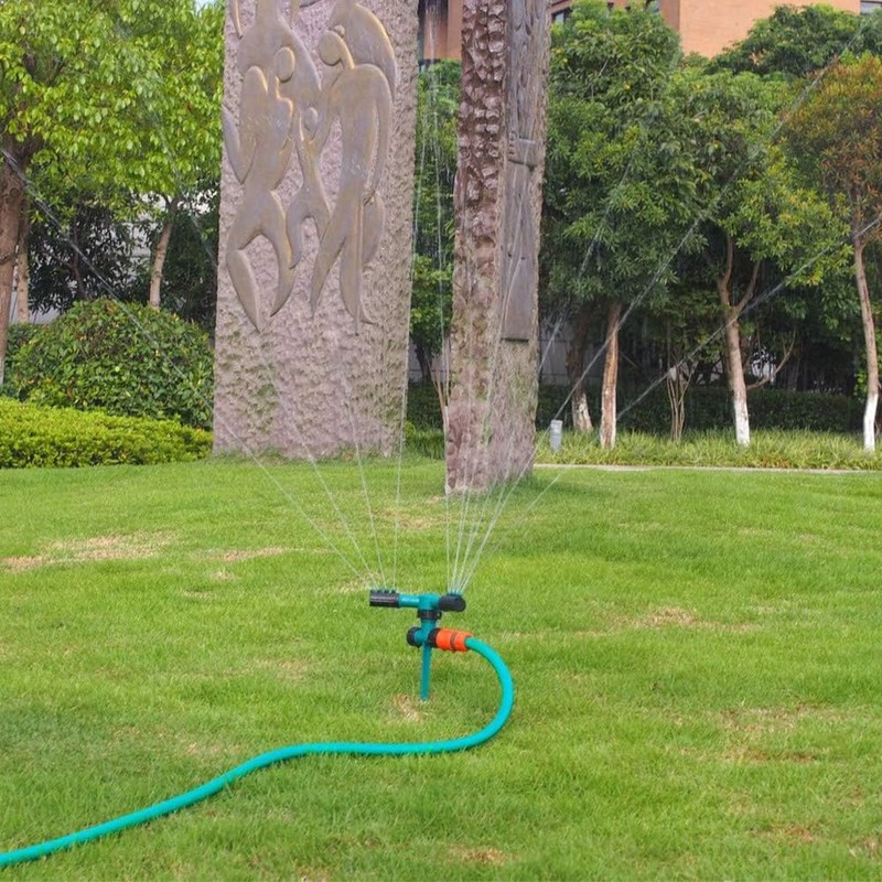 Hsthe Sea 360 Degree Automatic Rotating Sprinkler Pack Garden Watering