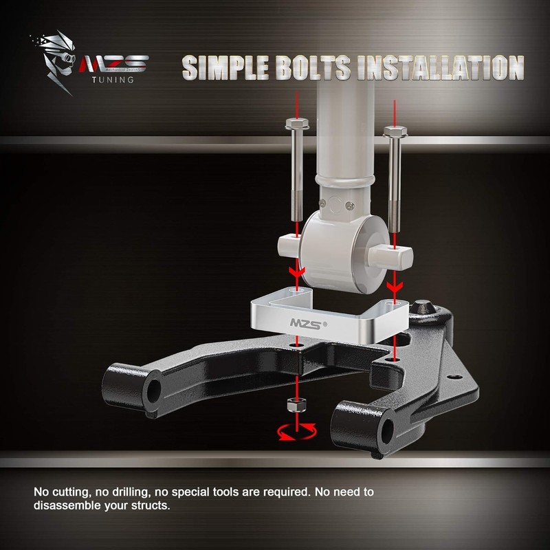 MZS 2.5" Front Leveling Kit Compatible with 2007-2026 Silverado Sierra/Tahoe/Avalanche/Suburban