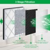 NXBHG HE401 Filter Replace for Shark Air Purifier 4 Replacement,