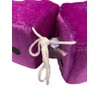 Purple Hanging Dice Pair/Purple-Fuchsia 3" Plush Hanging Dice with Black