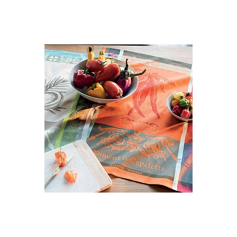 Garnier Thiebaut - Piment d'Espelette Epice Tea Towel - Cotton