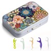 Gerkia Dental Floss Portable Case, Easy to Store Floss Picks