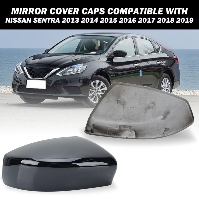 MOFOAP Replacement Right Passenger Side Mirror Cover Caps for Nissan
