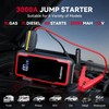 Audew 3000A Jump Starter: 20000mAh, 9L Gas/7L Diesel, 12V, Quick