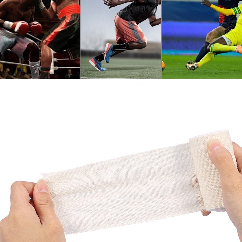 12 Roll 75 x 4500mm Gauze Skin Friendly Bandage Elastic