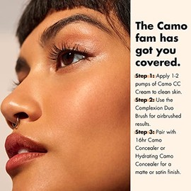 e.l.f. Camo CC Cream, Color Correcting Full Coverage Foundation with SPF 30, Medium 310 C, 1.05 Oz