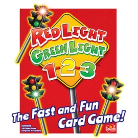 Red Light, Green Light, 1-2-3 - Card Game for Ages 5 and Up