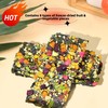 Premium Seaweed Crisps with Mixed Vegetables and Fruits: Topped with