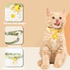 4Pcs Unique Daisy Cat Collar Lovely Comfortable Quick Release Kitten