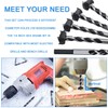 JONMON Forstner Drill Bits - 5Pcs Carbide Wood Hinge Hole