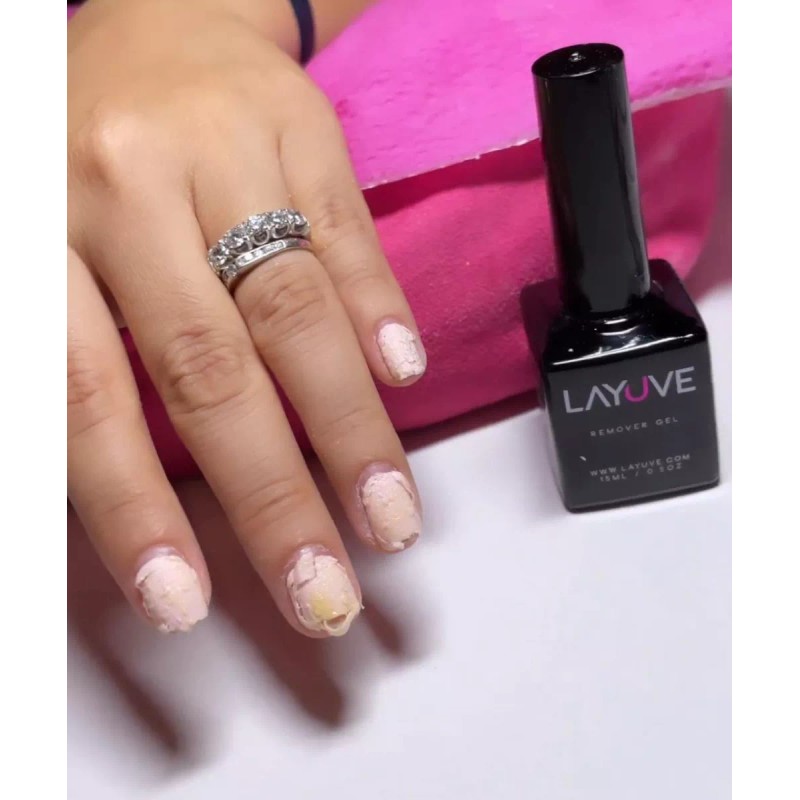 Layuve Remover Gel - Gel Semipermamente - Manicure Uñas.