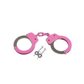 Rothco Pink Handcuffs with Belt Loop Pouch