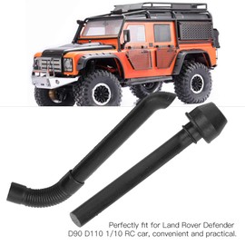 HERCHR RC Car Snorkel, Simulation Snorkel Model Car Body Shell Accessories Rubber RCCar Accessory Fit for Land Rover Defender D90 D110 1/10 RC Crawler