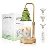HITDLTSC Candle Warmer Lamp with Timer, Adjustable Height, 3 Replacement
