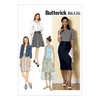 B6326 BUTTERICK SEWING PATTERN SEWING AND ELEGANT, Extravagant, Stylish