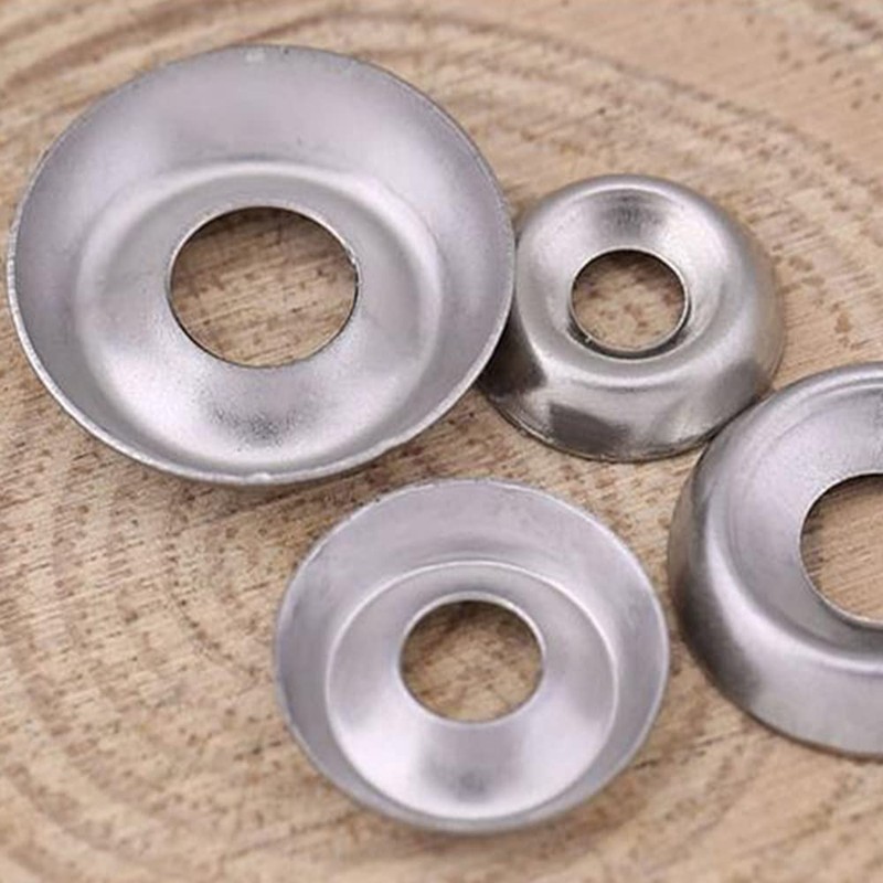 240 Pcs Cup Washers Countersunk Screw Finishing Washer M3 M4