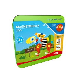 Noris Spiele 606041770 Magn Eticus Magnetic Mosaic – Zoo
