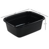 Knifefish 12 Quart Plastic Wash Basin Dish Pan Tub, 4